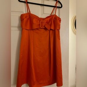 Size 6 Nine West dress - I'm 5"1 and this dress is above my knee.